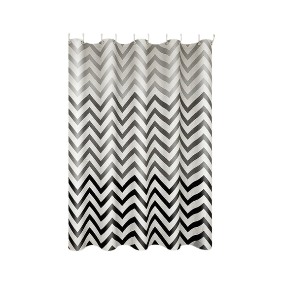 Pxyqht Waterproof PVC Shower Curtain Thick Mildew-resistant Stylish Bathroom Privacy Curtain Easy Care Durable for Home Hotel Shower RV Gym