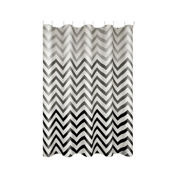 Thick Pvc Plastic Shower Curtain Waterproof Mildew Resistant Geometric Patterned Bathroom Stall Partition Liner for Home Apartment Rv Gym, 31.5" x 70.87", AKLJWH