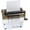 Mini Black-Half A4, variant on RibRave Mini Hand Shredder Portable Paper Shredder Manual Shredder Documents Paper Cutting Tool Home Office Desktop Stationery Black