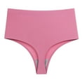 thumbnail image 2 of ameIAEA Athletic Thongs for Women High Waisted Seamless Soft Breathable Underwear Stretch No Show Panties, 2 of 3