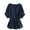 Navy Blue, variant on Womens Business Casual Tops V Neck Cotton and Linen Shirt Sleeved Shirt Bat Sleeves Large Size Loose Waisted Cotton and Linen Top N Women Blouses Linen Top (Green,XL)