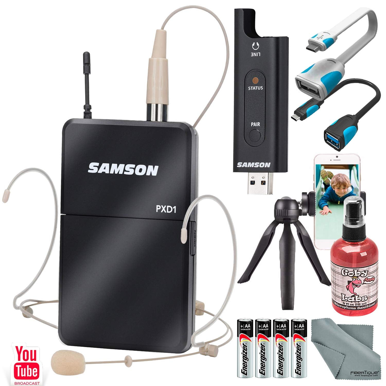 Samson XPD2 Lavalier USB Digital Wireless System