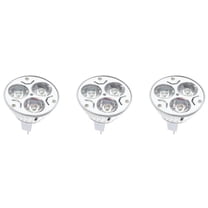 3X MR16 GU5.3 12V Cool White Light Bulb 3X1W