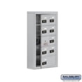 thumbnail image 1 of SalsburyIndustries 19155-09ASC Cell Phone Storage Locker With Front Access Panel - 5 Door High Unit, Aluminum, 1 of 1