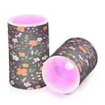 thumbnail image 7 of Yayeee Flameless Candles with Remote Flickering Battery Operated Multi Color Changing, Orange Flowers, 7 of 7