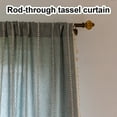 thumbnail image 3 of Ensemble de Chambre Rideau Stéréo à Rayures avec Poche pour Tringle, Rideau Flottant pour Chambre d'Enfant, 3 of 6
