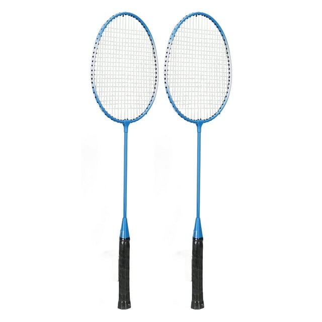 Sports Badminton Racket, Durable High Hardness Lightweight Offensive Comfortable Handle Badminton Racket For Hiking Red,Blue