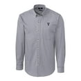 thumbnail image 2 of Men's Cutter & Buck Charcoal Villanova Wildcats Easy Care Stretch Gingham Long Sleeve Button-Down Shirt, 2 of 3