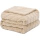 thumbnail image 1 of Manta súper suave y acogedora para sofá cama, manta de vellón sherpa esponjoso, reversible, gruesa y cálida para todas las estaciones, elegantes mantas decorativas de jacquard a cuadros 3D, color, 1 of 8
