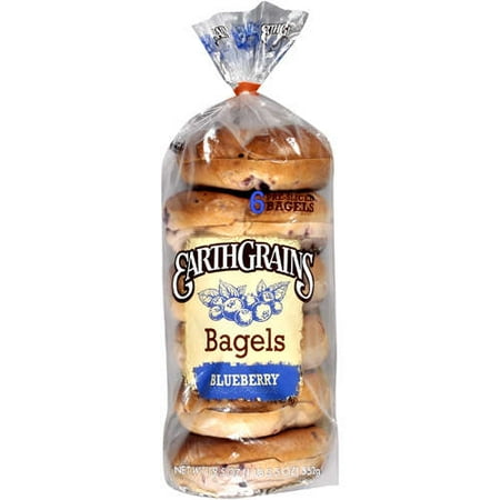 Earthgrains: Blueberry Bagels, 19.5 oz