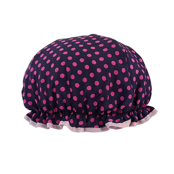 Xoxingysm Bathroom Supplies Shower Cap 3Pcs,Night Satin Sleep Hair Sleeping Pack Hat Bonnet Wide Salon 3 Soft Cap Bathroom Products