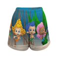 thumbnail image 3 of Bubble Guppies Women's Leg Shorts Drawstring Elastic High Waist Loose Short Summer Home Beach Holiday Sweat Shorts With Pockets For Lady Girls, 3 of 6