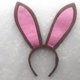 thumbnail image 1 of Diadema con orejas de conejo de Pascua, diadema de conejito de Halloween, horquilla para el pelo con forma de conejo blanco para niños y adultos, 1 of 6