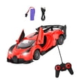 thumbnail image 3 of Tholdsy Coche de Control remoto, modelo de coche, juguetes para niños, regalos de cumpleaños, coche de carreras recargable, juguete de coche Juguetes Educativos Rojo Bugatti, 3 of 6