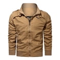 thumbnail image 4 of Men‘s Autumn And Winter Loose Lapel Plus Size Jacket With Pockets, 4 of 6