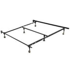 Modern Sleep Universal Heavy-Duty Adjustable Metal Bed Frame with