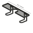 thumbnail image 2 of Bathroom Sink Shelf Over Faucet, Behind the Faucet Sink Organizer, Freestanding Space-Saving Storage Rack, Kitchen Sink Caddy with U-Shaped Groove, Rustproof Durable for Countertop Vanity, 2 of 6