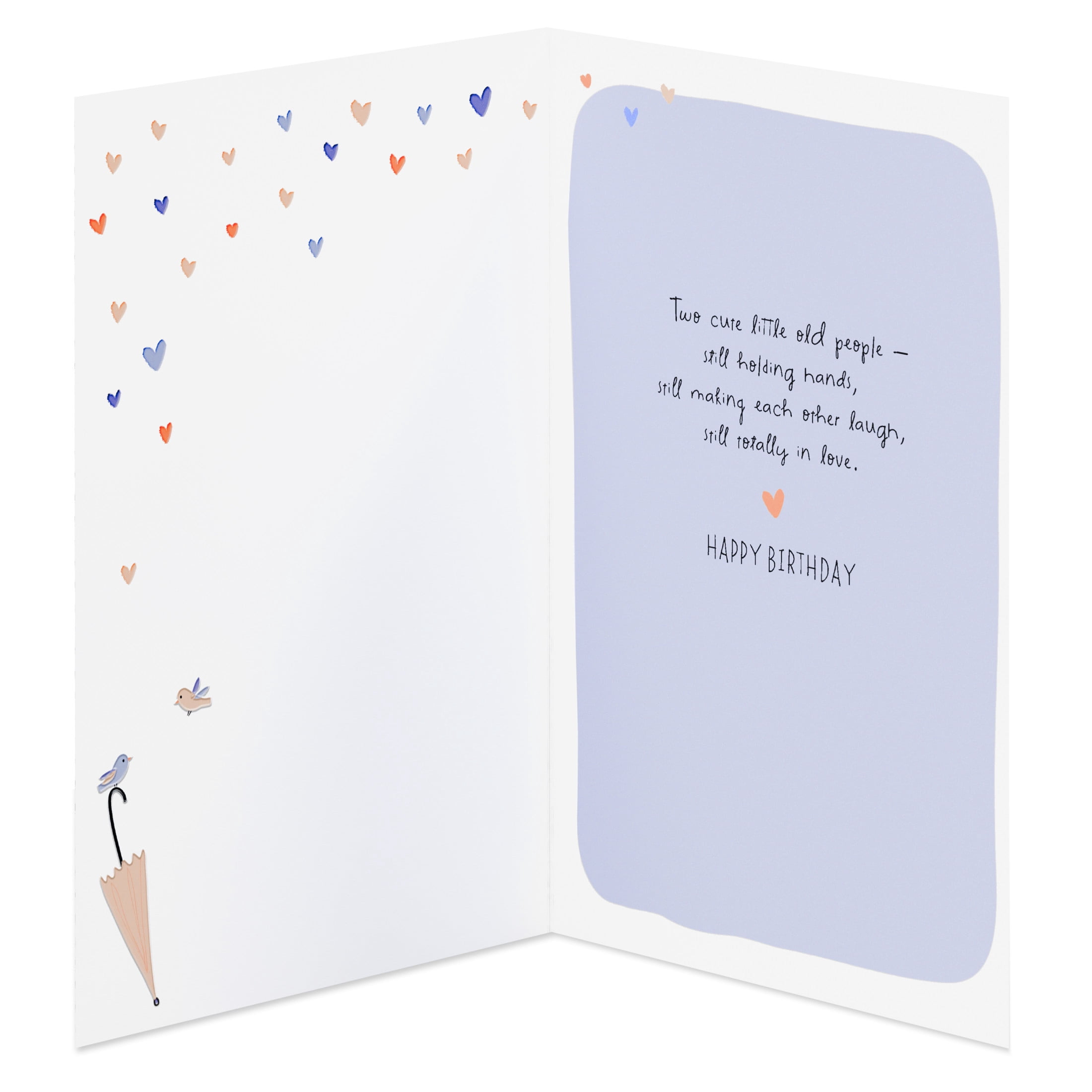 American Greetings Romantic Birthday Card (Still Holding Hands)