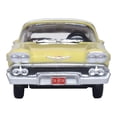 thumbnail image 3 of 1958 Chevrolet Impala Sport Colonial Cream with Snowcrest White Top 1/87 (HO) Scale Diecast Model Car by Oxford Diecast, 3 of 4