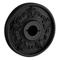 thumbnail image 1 of Baldwin R010190PS 2.62 in. Pair of Estate Rosettes for Passage Functions - Satin Black, 1 of 1