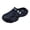 Black, variant on Women’s Work Clogs Lightweight Hollow out Slip on Nursing Shoes Comfortable Arch Support Mules for Garden Wear Black Size 10