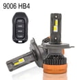 thumbnail image 1 of Car LED Headlight LED Bulb Three Color Remote Control Headlights Lights, 1 of 8