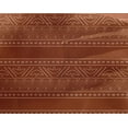 thumbnail image 4 of oneOone Georgette Viscose Fabric Leaves & Chevron Block Printed Craft Fabric BTY 42 Inch Wide, 4 of 4