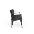 thumbnail image 4 of Lenox Steel Reception Waiting 3-Seat Sofa / Charcoal Steel / Dark Gray, 4 of 5