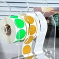 thumbnail image 6 of AOOOWER Multipurpose Sturdy Acrylic Label Dispenser Featuring Three Compartments Designs for Easy Sticker Management Setups, 6 of 6