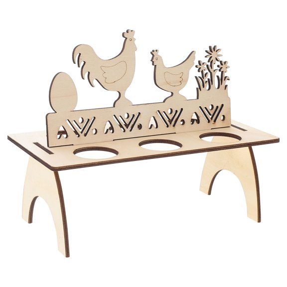 KAJNBN 1Pcs Fresh Egg Holder in Light Brown for Easter Decorating and Party Decoration