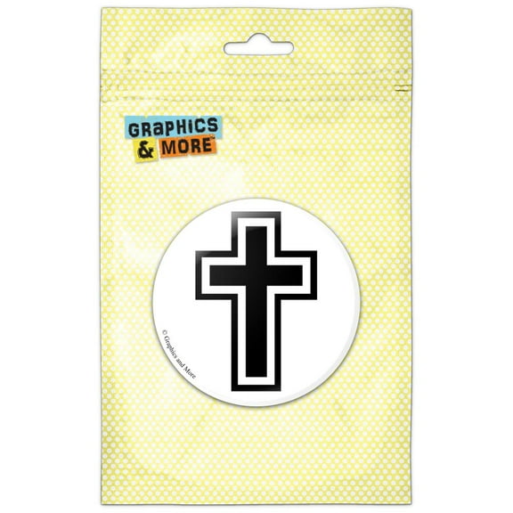 Cross Christian Religious Refrigerator Button Magnet
