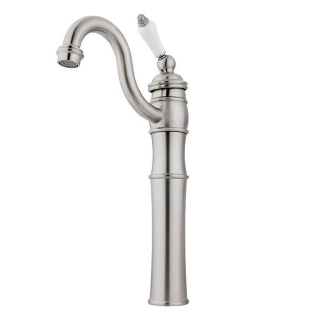 Kingston Brass KB3428PL Robinet d'Évier 2.25 Po, Nickel Brossé