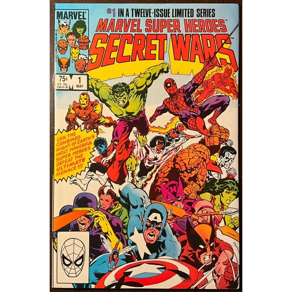 Marvel Super Heroes Secret Wars #1 Comic Book