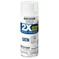 thumbnail image 3 of Blossom White, Rust-Oleum American Accents 2X Ultra Cover Satin Spray Paint-327918, 12 oz, 3 of 11