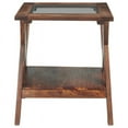 thumbnail image 6 of Home Square Rectangular End Table in Warm Brown Finish - Set of 2, 6 of 7