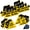 8Pcs/1Set, variant on Threns Black Cat New Car Driving Magnets, 8Pcs Funny New Driver Magnet for Car New Driver Caution, Reflective Safety Warning Signs for Student Driver