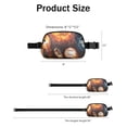 thumbnail image 4 of Softball and Baseball Fanny Pack – Sports Print Waist Bag for Boys – Waterproof Belt Bag for Game Day & Athlete Gifts, 4 of 4