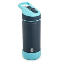 TAL Stainless Steel Ranger Straw Kids Water Bottle 18oz, Navy