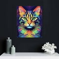 thumbnail image 4 of Nawypu Colorful Cat American Shorthair Cute Cat Animals Abstract Art Canvas Poster Bedroom Decor Sports Landscape Office Room Decor Gift,Canvas Poster Wall Art Decor Print Picture, 4 of 4