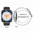 thumbnail image 5 of 1.97" AMOLED Display Smart Watch, BT Calling Heart Rate Monitor Health Watch for Men and Women, 5 of 5