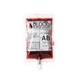 thumbnail image 2 of 10 Pack Blood Bags For Drinks, IV Bags For Drinks, Halloween Party Set | IV Bags For Drinks – Syringe-Fill Pouches, Each With Blood Type Label & Leak-Proof Clip. Halloween Party Decor,Only Bags, 2 of 7