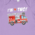 thumbnail image 4 of Inktastic I'm 2 Fire Truck 2nd Birthday Boys or Girls Baby Bodysuit, 4 of 5