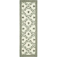 thumbnail image 3 of SAFAVIEH Chelsea Lara Floral Wool Area Rug, Ivory/Blue, 8'9" x 11'9", 3 of 10