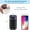Black, variant on 100ML Mini Ultrasonic Essential Oil Diffuser with 7-Color LED Light - Compact Aromatherapy Humidifier for Bedroom, Office, and Nursery