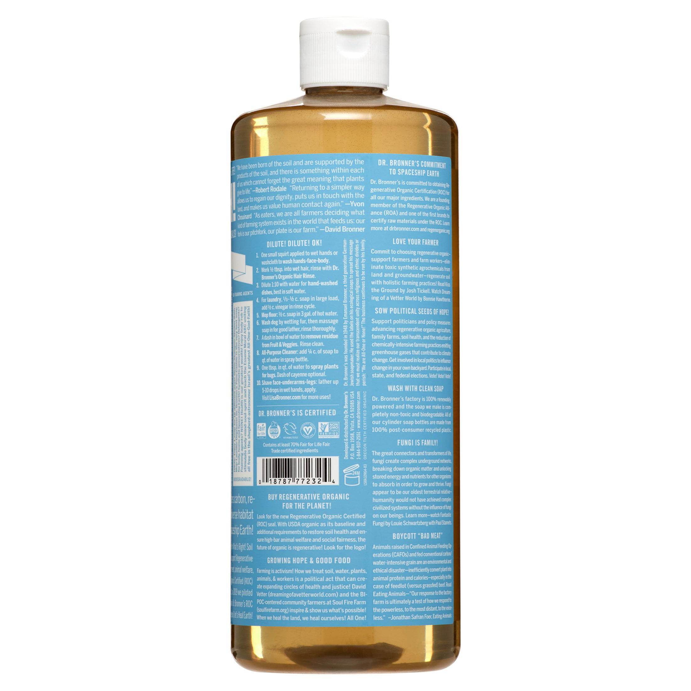 Unscented Pure-Castile Liquid Soap – Hive Brands