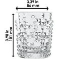 thumbnail image 3 of Nachtmann Punk 12 Oz Whiskey Tumblers (Set of 4), Crystal Glasses for Scotch, Bourbon, Cocktails, Liquor - Modern & Edgy Drinking Glasses, Versatile for Elegant & Casual Occasions, Dishwasher Safe, 3 of 7