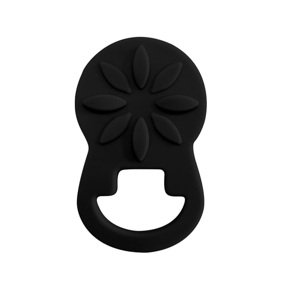 Xinwanna Magnetic Glasses Holder Silicone Eyeglass Hanger Sunglasses Clothes Organizer for Home Office Wall Display (Black)