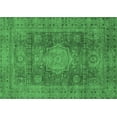 thumbnail image 1 of Ahgly Company Indoor Rectangle Abstract Emerald Green Modern Area Rugs, 8' x 10', 1 of 4