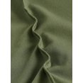 thumbnail image 3 of Army Green Womens Slim Fit Ruched Halter Mini Dress With Tiered Skirt, 3 of 4
