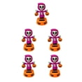 thumbnail image 3 of Matsuzay Decoración de dibujos animados de coche de escritorio de oficina de juguete de muñeca de calabaza de Halloween de baile con energía Solar Type8 NO8 Matsuzay CBP095467, 3 of 4